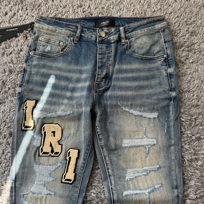 Blugi Amiri Slim - Fit Albastri 32