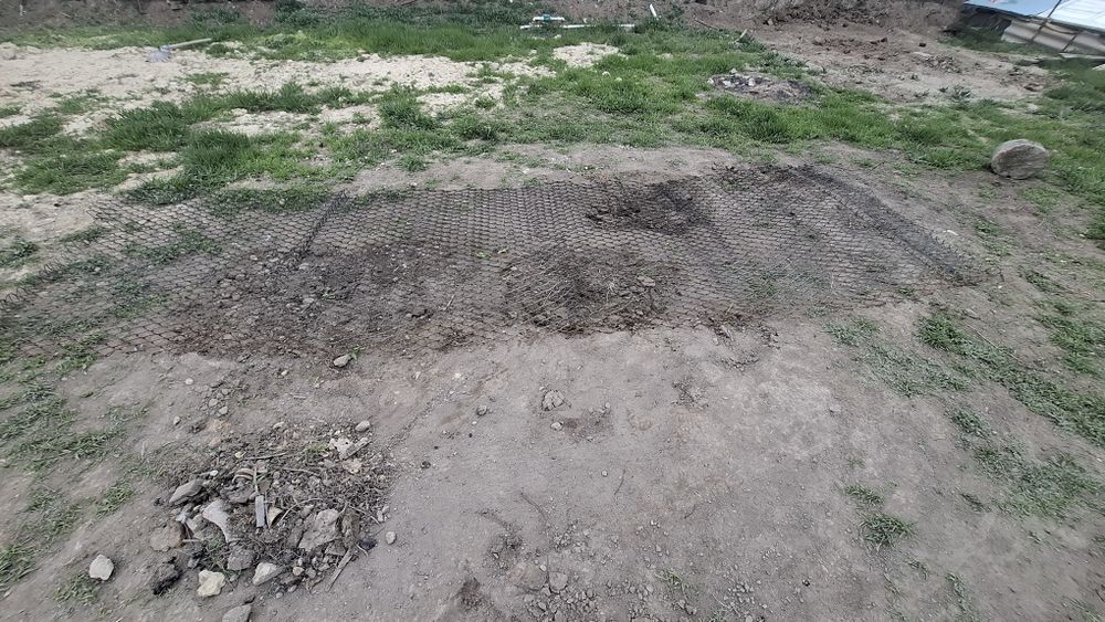 Сетка рабица в хорошем состоянии