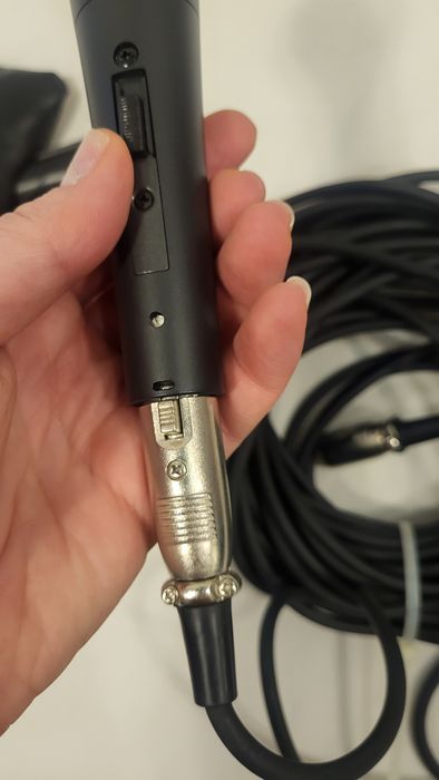 Microfon Shure și cablu XLR 10m