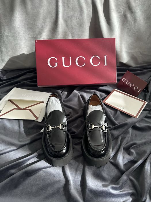 Mocasini Ghete Gucci Loafers Horsebit size 40