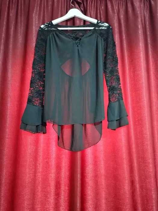 Bluza neagra eleganta