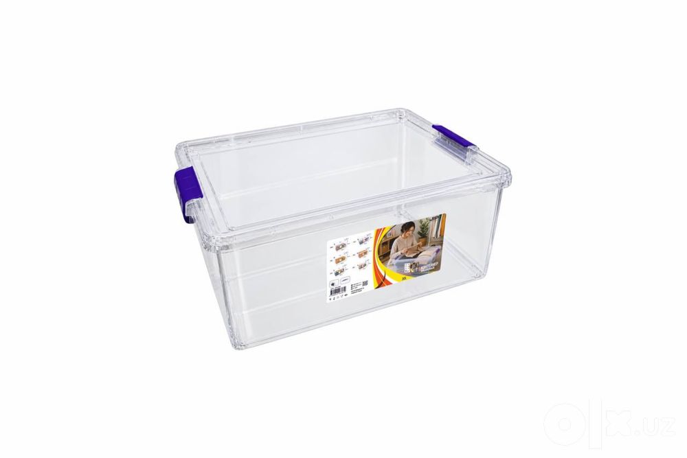 Plastmassa shaffof konteynerlar