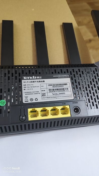 Tenda ax1500L pro wifi 6