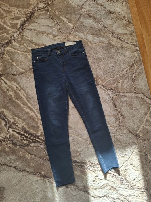 Lot 2 perechi blugi dama, elastici, talie inalta