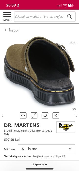 Papuci Dr Martens