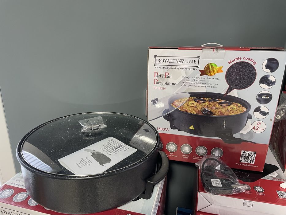 Промоция!!Електрически тиган ROYALTY LINE 42см + 1 ГОДИНА ГАРАНЦИЯ