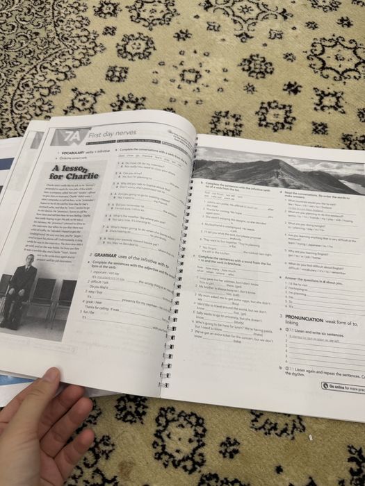 Intermediate/Pre intermediate  student book/work book