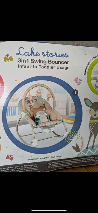 Бебешки шезлонг - люлка