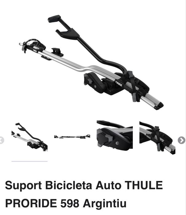 Suport bicicleta auto thule prorider 598