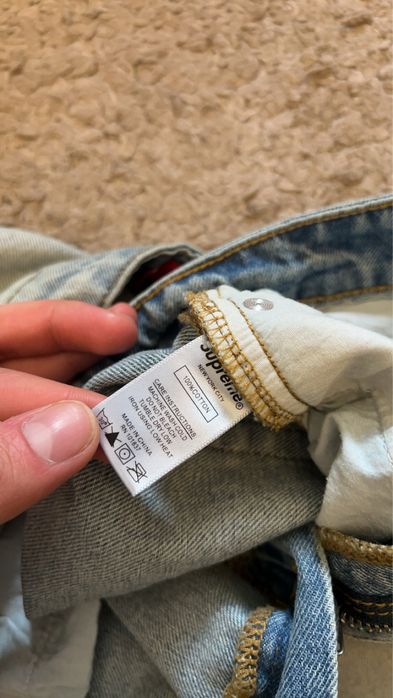 Blugi Supreme New york jean washed SS 2022