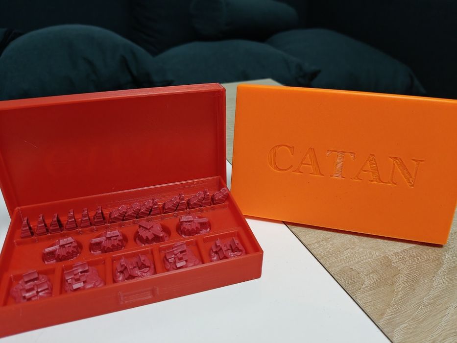 Catan - organizator piese