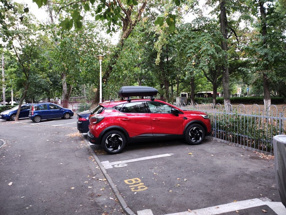 Bare transversale Menabo Omega se potrivesc pe Renault Captur 2