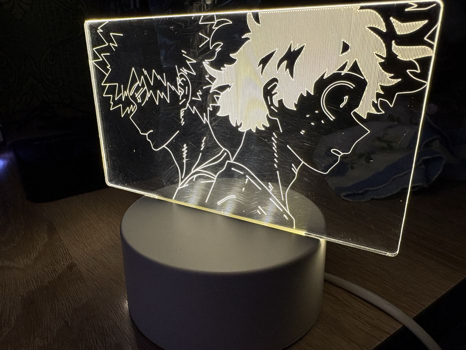 Ночник Бакуго Мидория