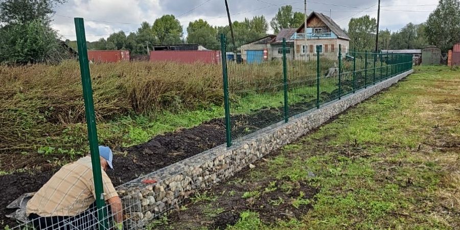 Габионы, сетка габионная