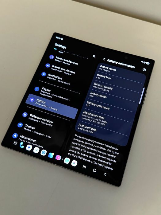 Samsung Galaxy Z Fold6, 12GB RAM, 512GB, 5G, Silver Shadow