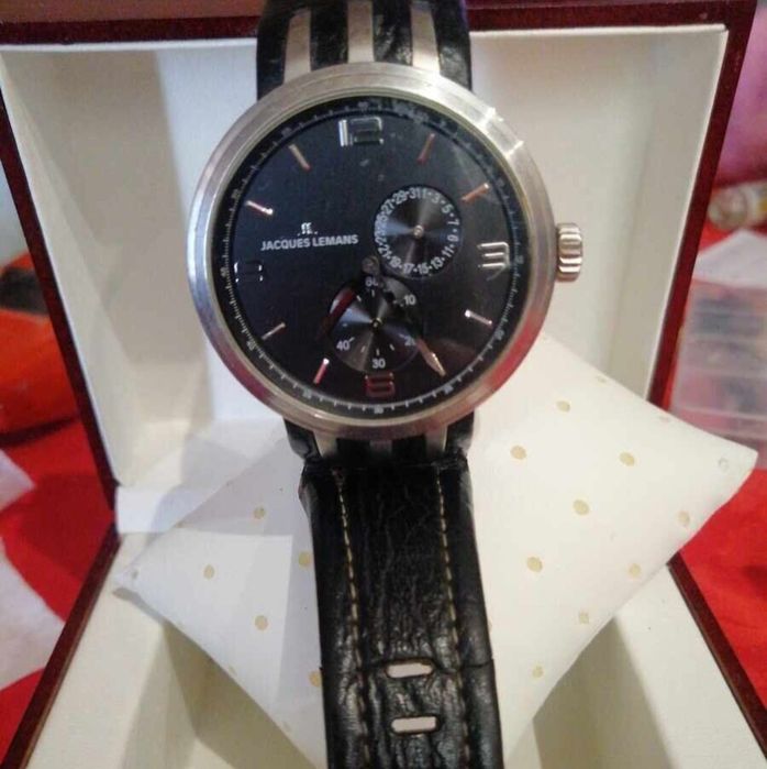 Мъжки стилен часовници "Jacques Lemans"и "Swatch"