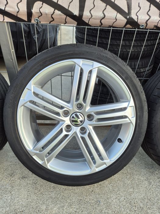 Джанти Ronal 18 цола, 5х112 , 7.5j ,et51 , 225/40/18 Vw Skoda Audi