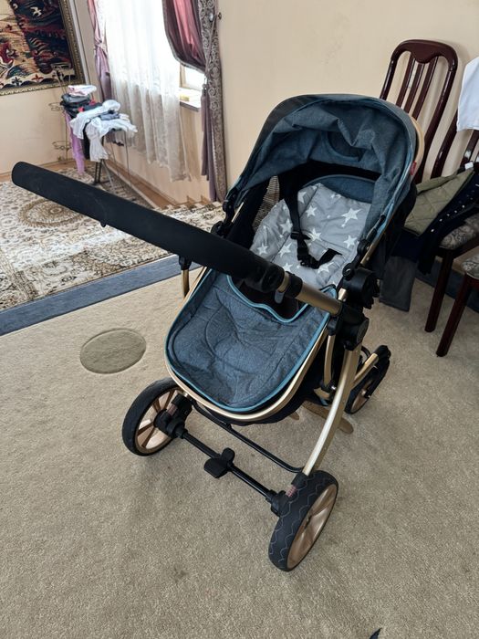Коляска 2в1, люлька и прогулочная