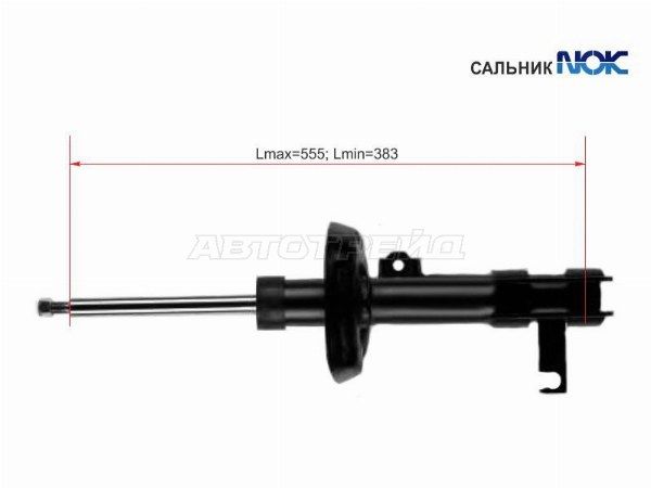 Стойка передняя Opel Astra