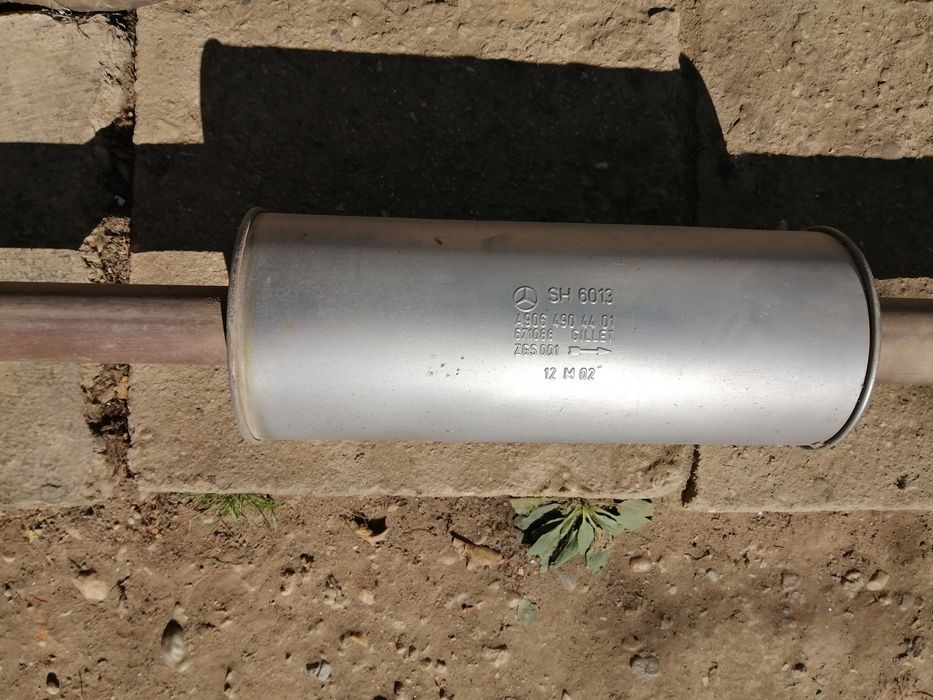 Evacuare originala inox Mercedes