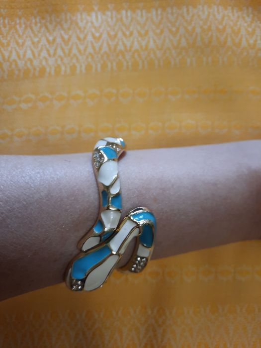 Браслет " змея". Бижутерия.