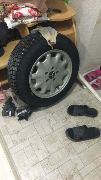 Продам колеса с зимней резиной