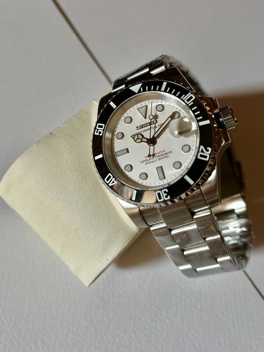 Часовник Yachtmaster White (Seiko mod)