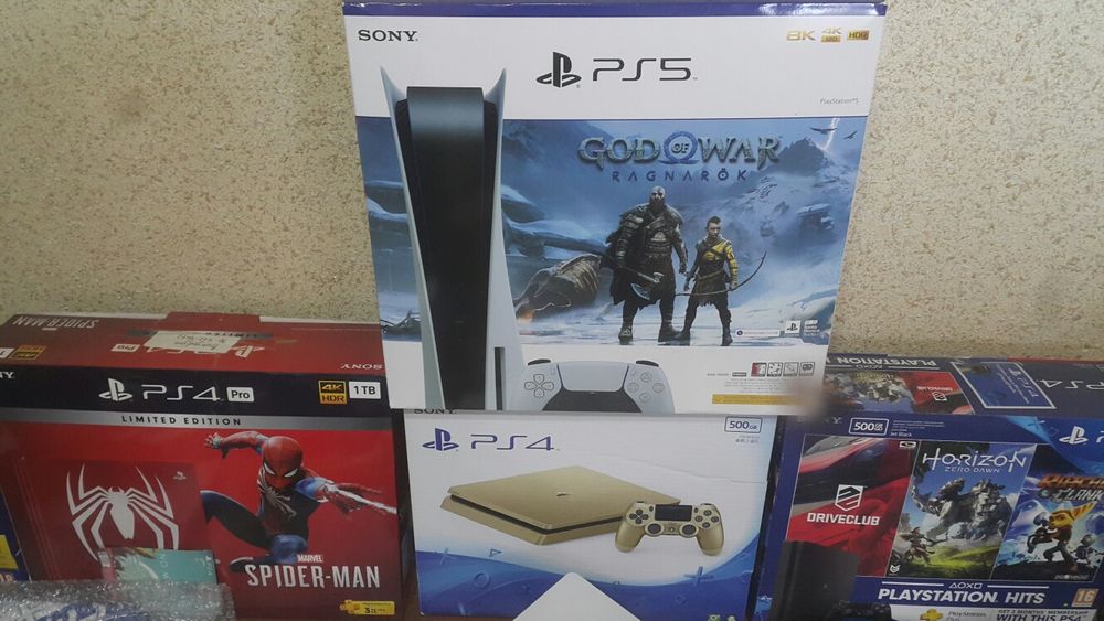 Playstation 5. HDR { 8K } Diskavod + GAMES. 100% GARANTIYA.