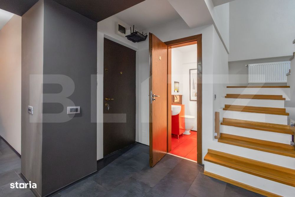 Apartament doua niveluri, 139 mp si terasa, 4 camere, Dorobantilor