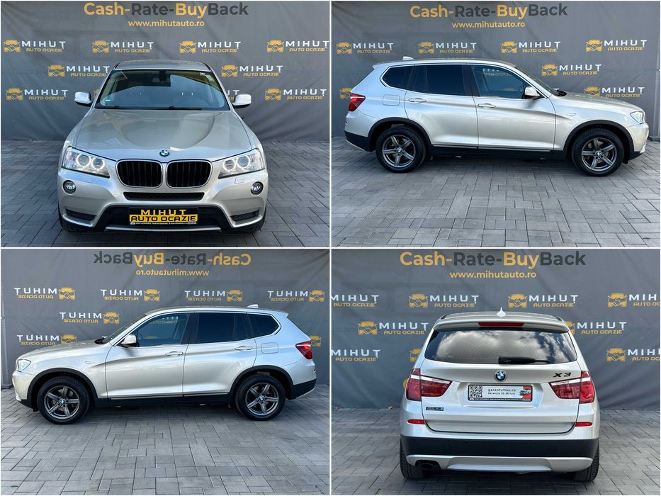 BMW X3 XDrive 2.0 Diesel (184 CP) 2012 Euro5 | Rate fixe | Garantie