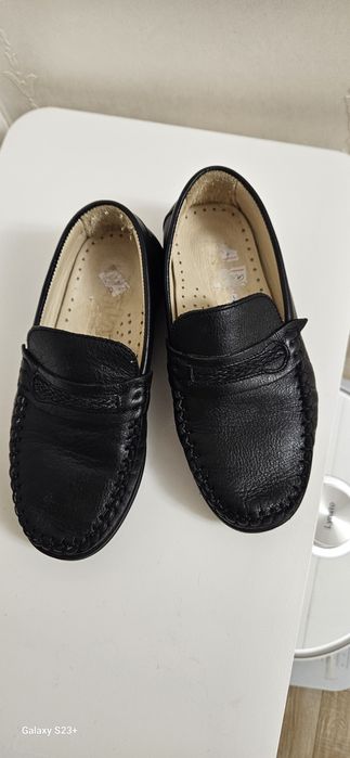 Кожаный туфли для мальчика