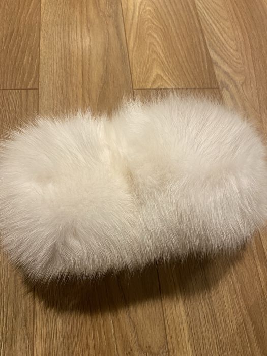 Bentiță din blană naturală de vulpe – model clasic royal, nouă