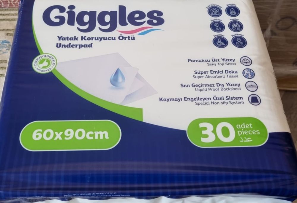 Giggles пеленки 60*90