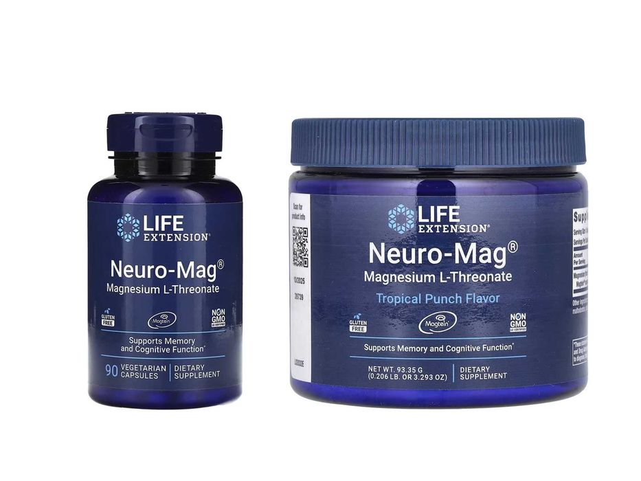 Life Extension Neuro-Mag, L-треонат магния
