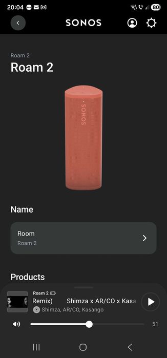 Sonos Roam 2 Red