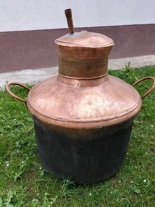 Cazan țuică 80l cupru.