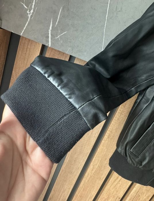 Geaca / jacheta bomber de piele Liu-Jo, marime S