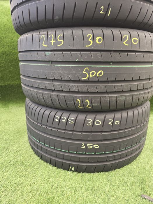 Set 245 35 20.  275 30 20 goodyear