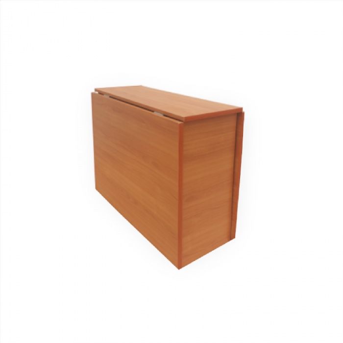 Masa Plianta, cu role, dreptunghiulara, 8 persoane, 40 / 184 x 90 x 80 cm, Culoare Cires din Pal de 18 MM