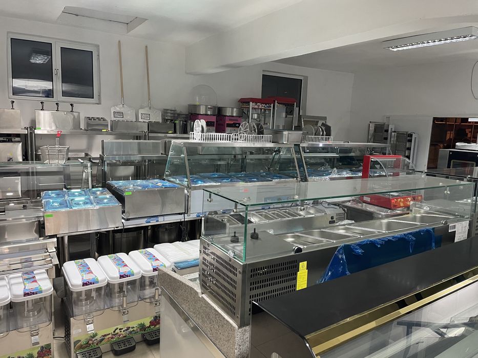 Топла витрина за закуски пици