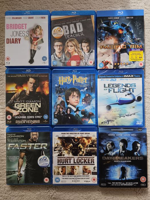 Оригинални Blu-Ray и сериали на Английски език от лична колекция