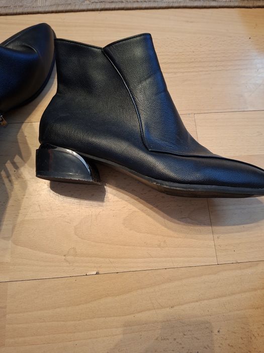 Ghete negre toc3 cm nr40
