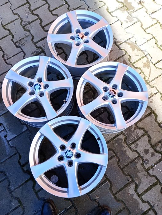 4 jante 5x112 R17 Skoda Octavia 2 3 4 superb karoq kodiaq Yety