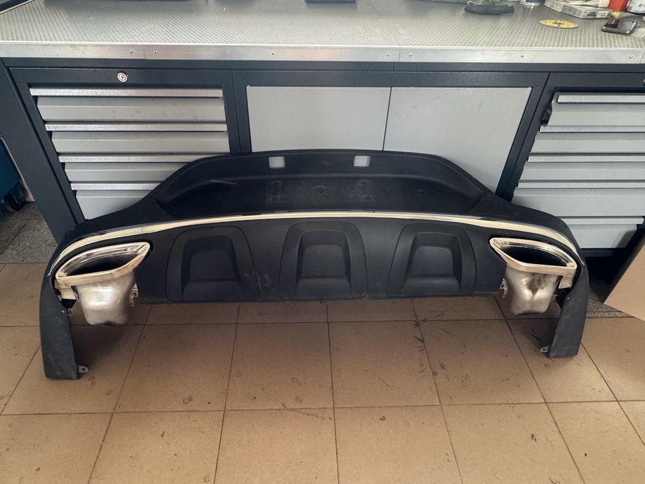 Дифузьор за Mercedes GLC coupe w253 / ГЛЦ купе w253 за AMG броня