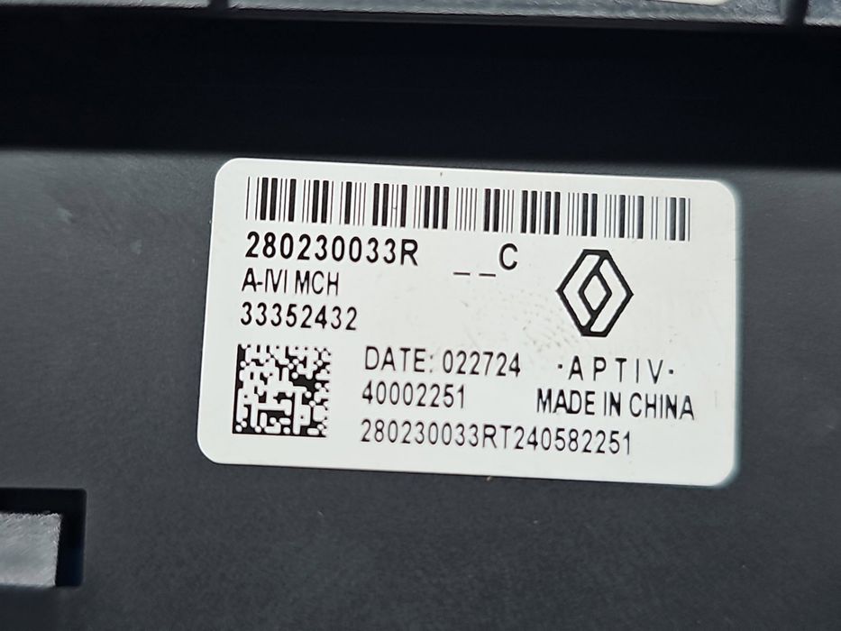 Conector auxiliar USB Renault Kadjar [Fabr 2015-2024] 280230033R