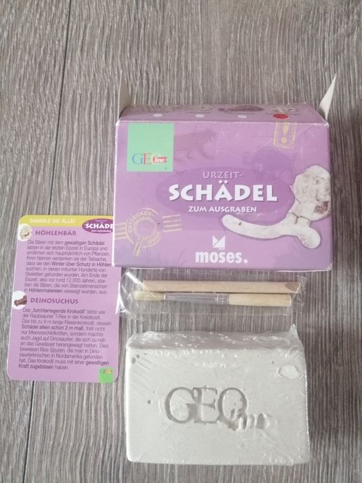 Мини компл за разкопки/гипсова отливка