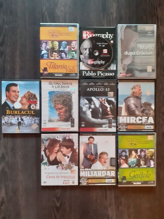 DVD-uri originale filme celebre. Vezi poze!