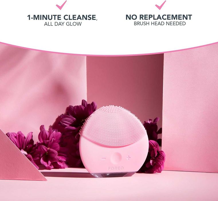 Почистваща електрическа четка за лице FOREO LUNA mini 2 розова