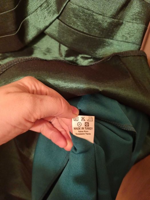 Rochie eleganta verde M/L