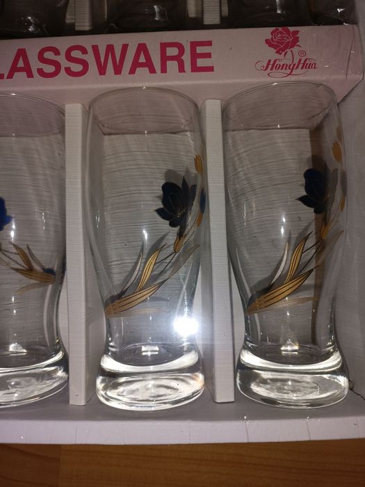 Фужеры новые в упаковке